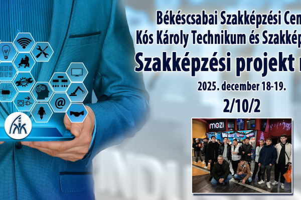 SZAKKÉPZÉSI PROJEKT NAPOK - 2/10/2