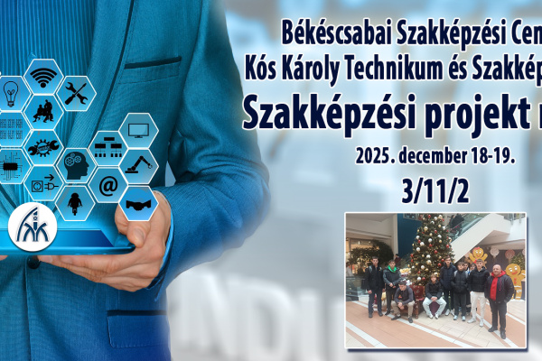 SZAKKÉPZÉSI PROJEKT NAPOK - 3/11/2