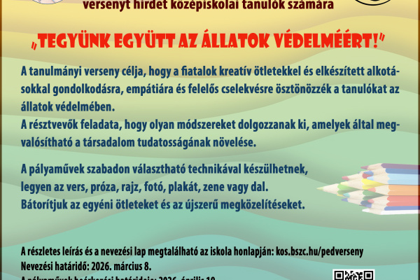 IV. KÓS KÁROLY KÁRPÁT-MEDENCEI PEDAGÓGIAI VERSENY